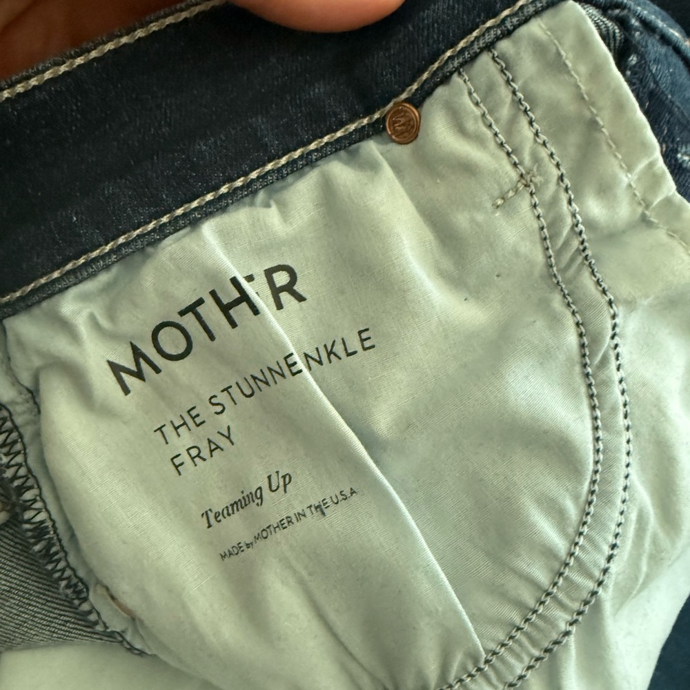 Mother denim jeans the stunner ankle fray - Picture 4 of 6